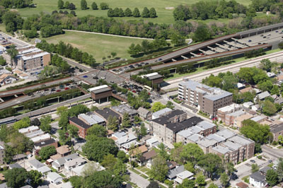 rendering of Austin Avenue Interchange